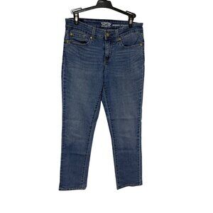 Levi Signature Modern Straight Jeans Blue Denim Womans Size 6